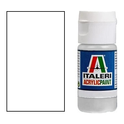Italeri Farba Acrylic Gloss White 20ml