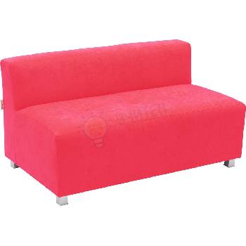 Полша Голям диван - червен, височина 35 см
