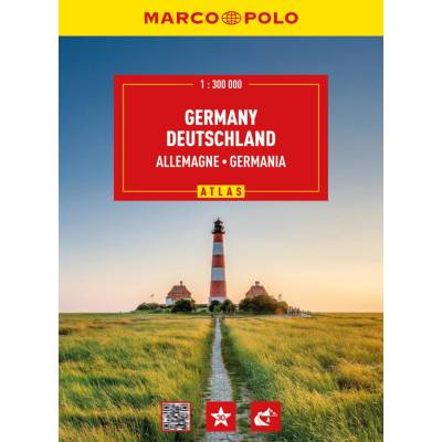 Německo: autoatlas – Marco Polo