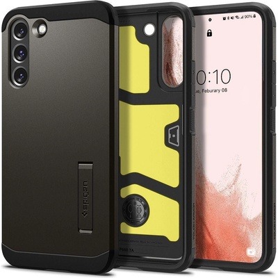 Púzdro Spigen Tough Armor Galaxy S22 gunmetal