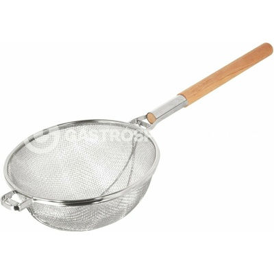 Gastro-tip Cedník dvojité síto (Ø350, d=440 mm) dřevo