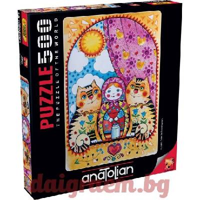 Anatolian Пъзел anatolian 3606 - 500 части - Матрьошка (p3606)