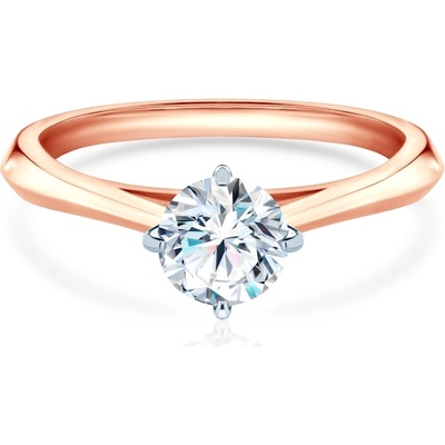 SAVICKI Годежен пръстен The Light: двуцветно злато, диамант