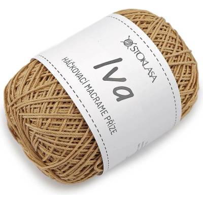 Háčkovací příze macrame Iva na tašky 75 g Varianta: 6 béžová, Balení: 1 ks 62467/162714/290324