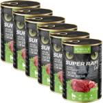 RAFI Super Rafi Cat Adult P&F Game and Chicken hearts 6 x 400 г