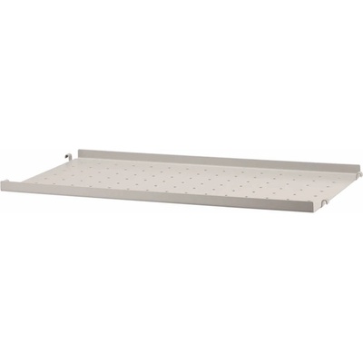 String Police String Metal Shelf Low Edge 58 x 30, beige