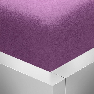 Stanex Froté napínací prostěradlo fialové 180x200