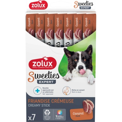 ZOLUX Sweeties with duck pamlsek pro psa 7 x 14 g