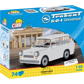 Cobi 24540 Youngtimer Trabant 601 Universal, 1:35, 74 k