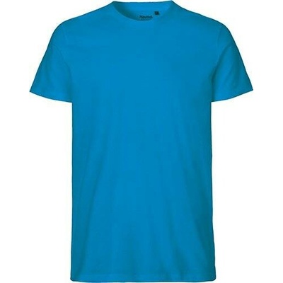 Neutral organické tričko v úzkém slim-fit střihu safírová NE61001 modrá
