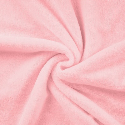 Jemné froté s bambusovým vláknom, svetlo ružové, š.150