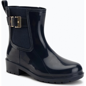 Tommy Hilfiger Дамски гумени ботуши Tommy Hilfiger Buckle Glossy Ankle space blue