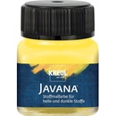 Farba na svetlý a tmavý textil Javan 20 ml žltá