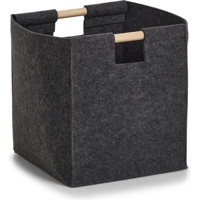 ZELLER Úložný box filcový antracit 30 x 30 x 35 cm