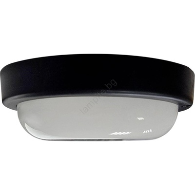 Baterie Centrum Led външно таванно осветително тяло led/8w/230v 4200k Ø 14 см ip64 черно (bc0751)