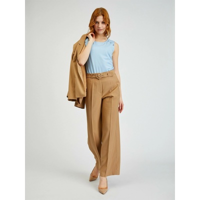 Orsay Кафяв дамски широк панталон с колан ORSAY Orsay | Kafyav | ЖЕНИ | 26-27/32