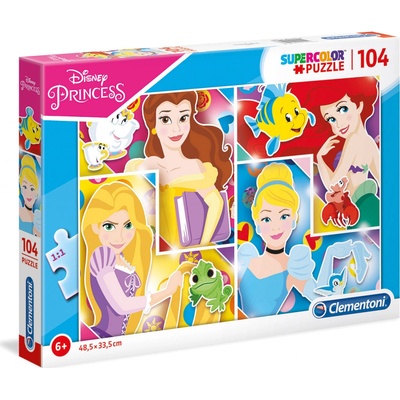 Clementoni 27086 Disney Princezné 104 dielov