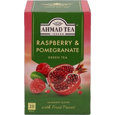 Ahmad Tea Green Tea Raspberry 20 x 2 g
