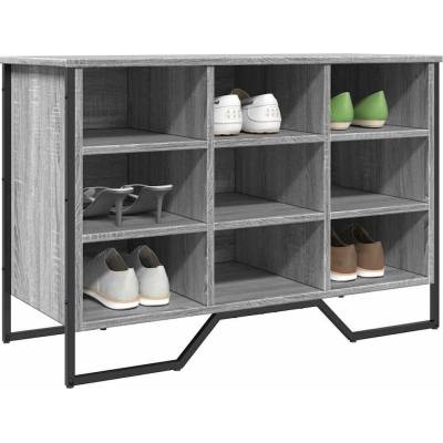 VidaXL šedý sonoma 90 x 38 x 61,5 cm 848647