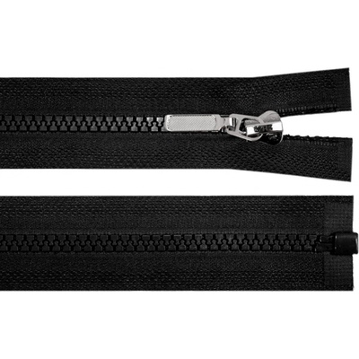 Stoklasa Kostěný zip No 5 délka 30 cm s ozdobným jezdcem Balení: 1 ks, Varianta: 322 černá 322 černá