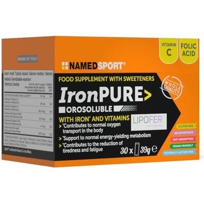 Namedsport IRON PURE OROSOLUBLE 30 sáčků
