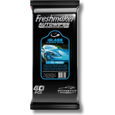 Freshmaker vlhčené utierky na auto sklo 40 ks