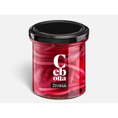 Živina Cebolla mexická nakládaná červená cibule 330 g – Zboží Dáma