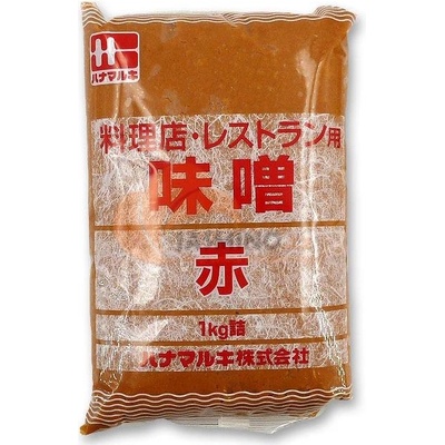 HANAMARUKI Miso pasta tmavá AKA červená 1 kg