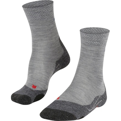 Falke Дамски туристически чорапи Falke Women's TK2 Melange Walking socks - Grey Melange - размер 37-38 (EU) (201-2391-0512)