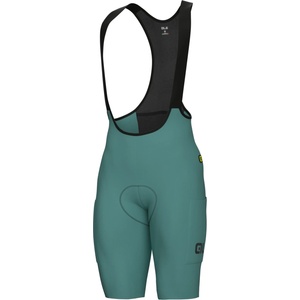 Alé Мъжки клин за колоездене Alé Gravel Pro Bibshorts Cycling bottoms - Eucalyptus - размер XXL (055-3080-0317)