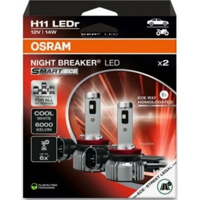 OSRAM NIGHT BREAKER LED SMART ECE H11