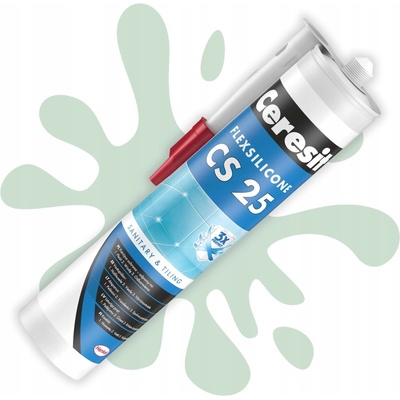 Ceresit CS 25 sanitární silikon 280 g mint