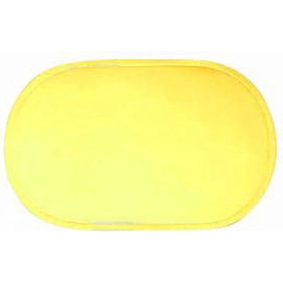Toro Plastové prostírání ovál žluté 29x44cm – Zboží Mobilmania