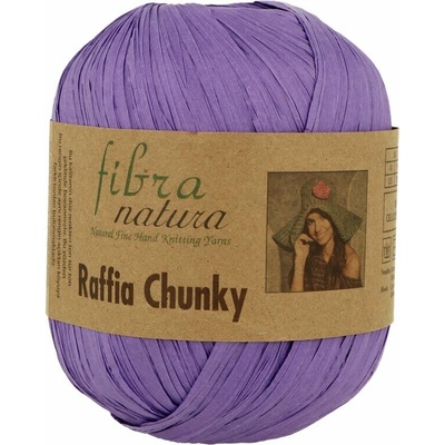 Fibra Natura Raffia Chunky 08 fialová