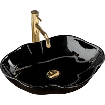 Image 1 of Rea Pearl Black 52x38 cm (REA-U0858)