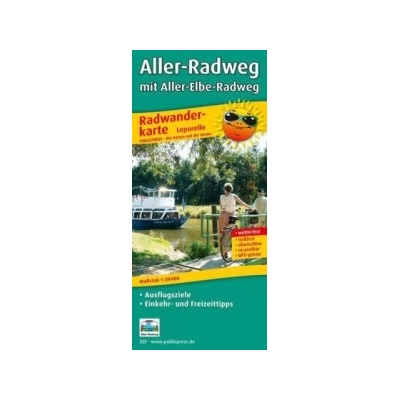 Aller-Radweg mit Aller-Elbe-Radweg, 27 Teilktn.