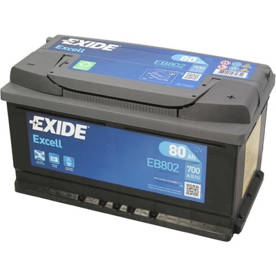 Exide Excell 12V 80Ah 700A EB802