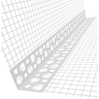 ARTMET Lišta rohová PVC s tkaninou 7x7 250 cm
