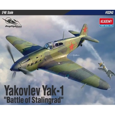 Academy Изтребиел Яколев - Yak-1 " Battle of the Stalingrad" (12343)