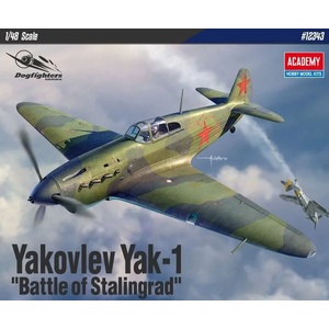 Academy Изтребиел Яколев - Yak-1 " Battle of the Stalingrad" (12343)