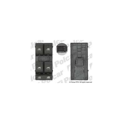 Spínač elektrického otvárania okien POLCAR 1334P-70