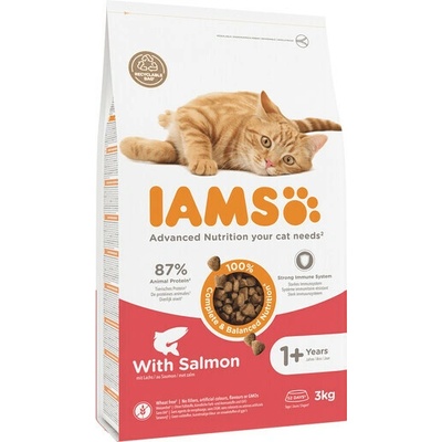 IAMS Cat Adult All Breeds Salmon 3 kg