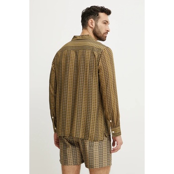 OAS Риза oas мъжка в зелено със свободна кройка 7019 (7019.05)