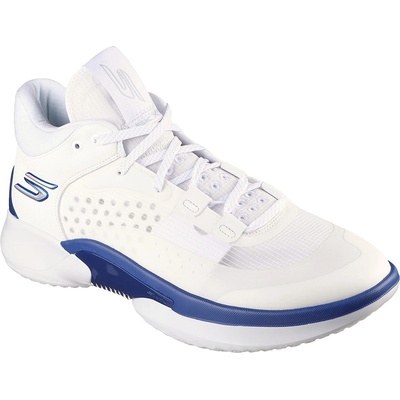Skechers Мъжки маратонки Skechers Basketball SKX Resagrip Trainers Mens - White/Blue