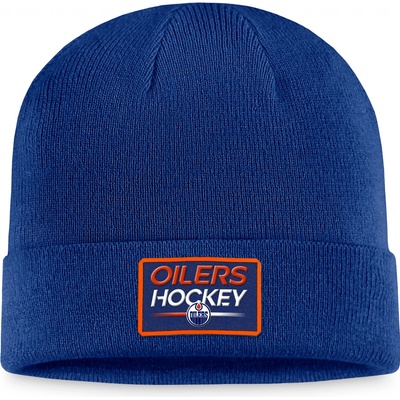 Fanatics pánská zimní čepice Edmonton Oilers Authentic Pro Prime Cuffed beanie