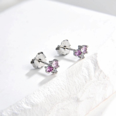 Jan Kos jewellery stříbrné náušnice MHT-3571/SS00