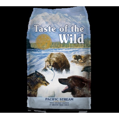 Pacific Stream Canine Recipe With Smoked Salmon -Суха храна за израснали кучета с месо от пушена сьомга-12, 2кг