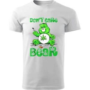  Тениска Funny Weed Bear Dont Care0703 SALE - , размер S