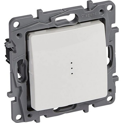 Legrand Двуполюсен ключ niloe 10a бял (m019988)