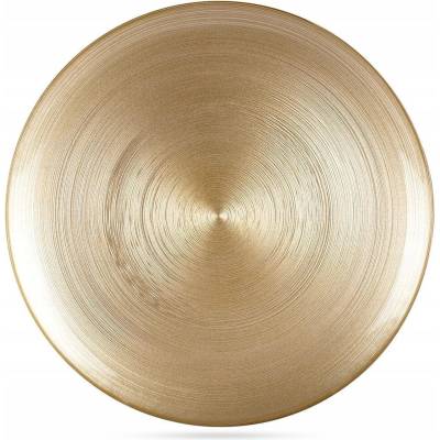 ORION Talíř sklo serv. 32 cm zlatá